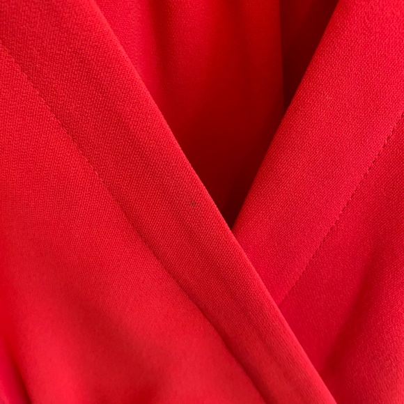 EUC Kate Spade Red Fit and Flare Dress Wedding Special Occasion Evening - Picture 9 of 14